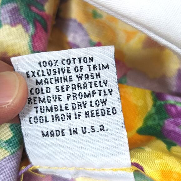 Vintage Austin & Ashley Dress Girls Size 4T Floral Pansy Sundress - Picture 6 of 6